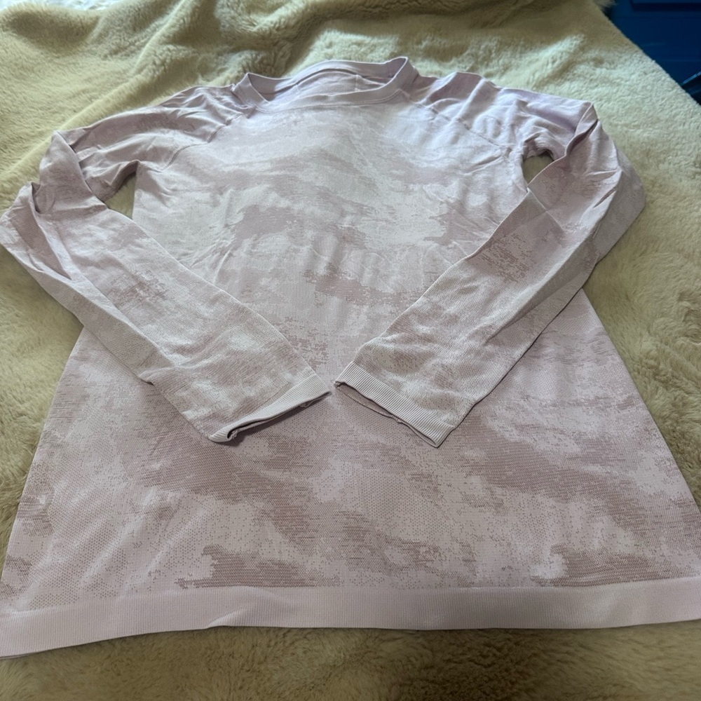 Lululemon Swiftly Tech Long Sleeve 2.0, Pink Size 6